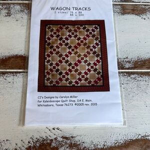 Pattern wagon tracks quilt
